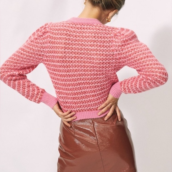 Aritzia Wilfred Nessa Knit Crop Sweater  NWOT - Picture 2 of 12